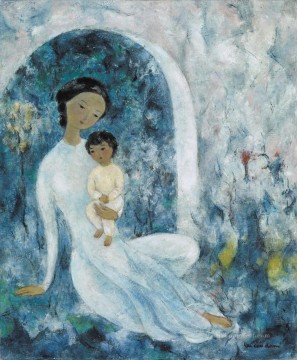 VCD Maternidad Asiática Pinturas al óleo